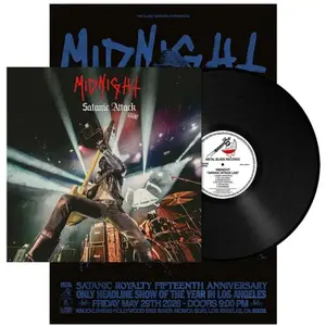 LP de Midnight - Satanic Attack Live! - pour Indifférent - Standard Standard pas cher