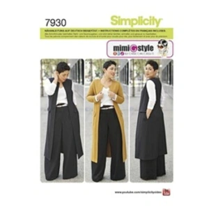 GENERIQUE Patron Simplicity 8177 Ensemble femme(...) -