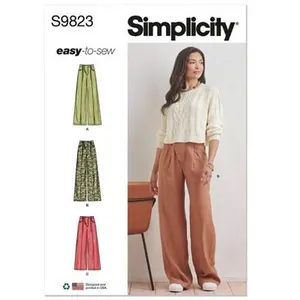 Patron Simplicity 9823 - Pantalons pour dames(...) -