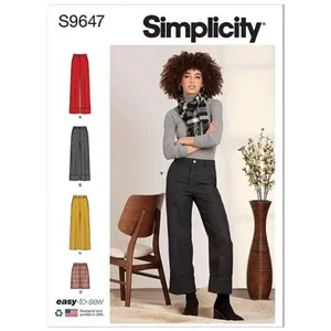 GENERIQUE Patron Simplicity 9647 - Pantalon et short du 34 au 50 (FR)(...) -