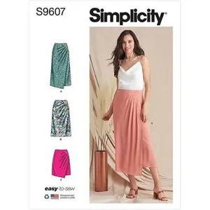 GENERIQUE Patron Simplicity 9607 - Jupes pour jeunes filles(...) - pas cher