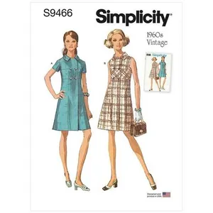 GENERIQUE Patron Simplicity 9466 - Robe pour jeunes filles(...) -