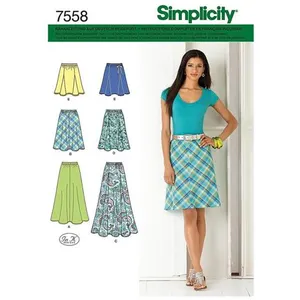 GENERIQUE Patron Simplicity 2184 Jupe femme(...) - pas cher
