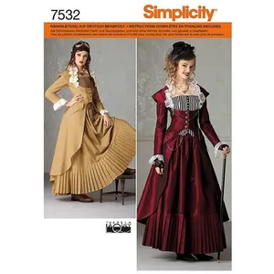 Simplicity SIMPLICIT ARTISANAT COSTUMES-6-8-10-12 - 2172Hh