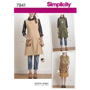 GENERIQUE Patron Simplicity 7941.A Robe tablier pour dames(...) - pas cher