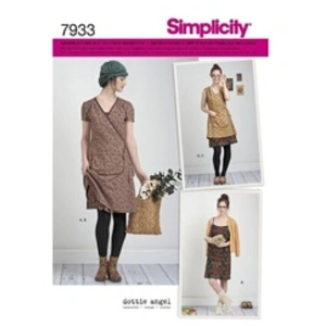 Patron Simplicity 8186 Robe femme -