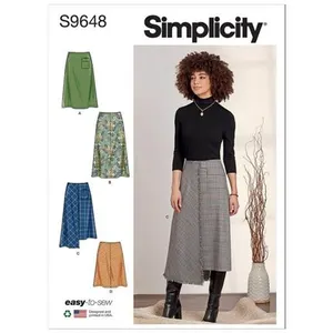GENERIQUE Patron Simplicity 9648 - Jupe du 36 au 52 (FR) S9648.K5(...) -