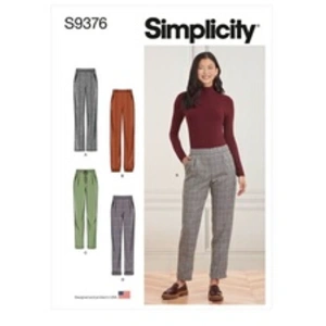 Patron Simplicity 9376 - Pantalon à enfiler pour femme 34 au 52 FR -