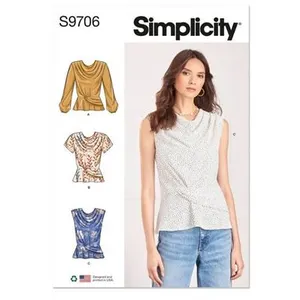 GENERIQUE Patron Simplicity 9706 - Haut du 36 au 54 FR(...) - pas cher