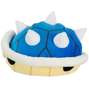 Comparateur de prix : Peluche Club Mocchi Mocchi Carapace Bleue 30 cm - TOMY - Mario Kart