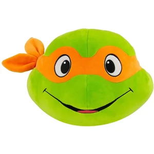 Tomy Club Mocchi Mocchi Peluche - MAKI - Tortues Ninja Michelangelo - Vert - 38 cm - Intérieur - Enfant pas cher