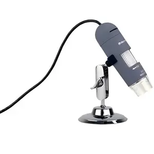 Celestron Deluxe 44302-C Microscope numérique portatif, gris pas cher