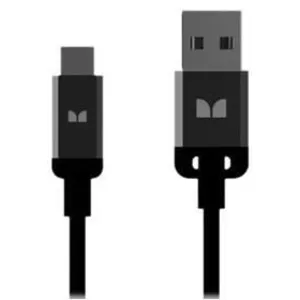MONSTER Câble USB haute performance 15 cm noirVendu parcdiscount