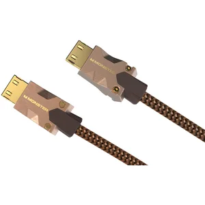Comparateur de prix : MONSTERCABLE Monster Câble HDMI M2000 UHD 4K HDR10+ 25 Gbit/s 3m Marron clair