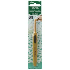 Crochets ergonomiques en ALUMINIUM N° 2 à 6 - Clover(...) -