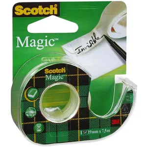 Comparateur de prix : Set de 3 rubans adhésif invisibles 3M Scotch Magic 33 m