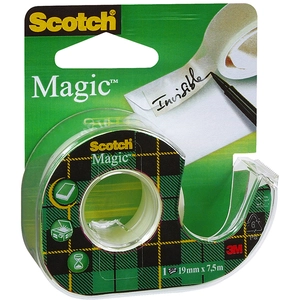 Ruban adhésif invisible 3M Scotch Magic 7,5 m pas cher