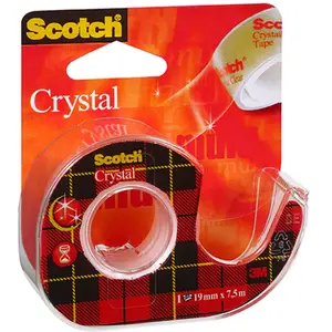 Comparateur de prix : Ruban adhésif invisible 3M Scotch Crystal 7,5 m