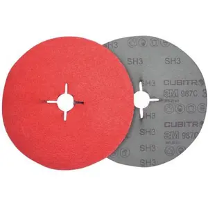 Comparateur de prix : 3m Meule en fibre ? 180 mm Cubitron (TM) II 987, Grain : 36