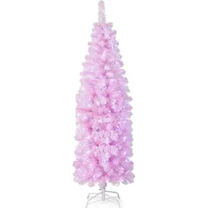 B2X Sapin de Noël artificiel en forme de crayon de 180 cm avec 250 LED... pas cher