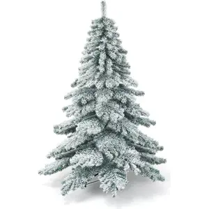 Northix Sapin de Noël artificiel 180 cm avec flocons de neige, pointes... pas cher