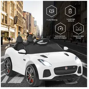 NORTHIX Voiture électrique pour enfants avec histoires & musique & klaxon & ph... pas cher