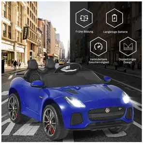 B2X Voiture électrique pour enfants avec histoires & musique & klaxon & ph... pas cher