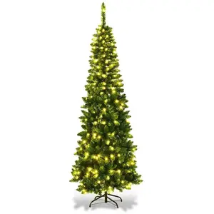 B2X Northix - Arbre de noel en pvc de haute qualite 225cm aiguilles en... pas cher