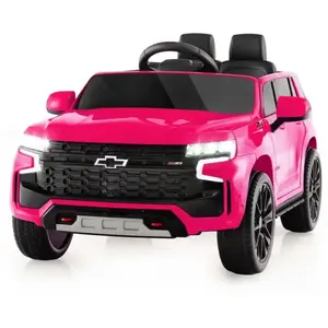 B2X Voiture électrique Chevrolet pour enfants avec télécommande 2,4G, susp... pas cher