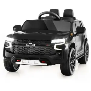 B2X Voiture électrique Chevrolet pour enfants avec télécommande 2.4G, susp... pas cher