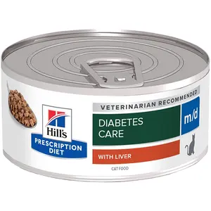 Hills 1x156g m/d Diabetes Weight Management Hill's Prescription Diet - Pâtée pour chat pas cher