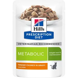 Hills Hill's Prescription Diet Feline Metabolic Weight Management Poulet pas cher