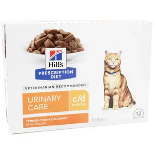 Comparateur de prix : Hill's Presciption Diet c/d Multicare Aliment pour chat au poulet