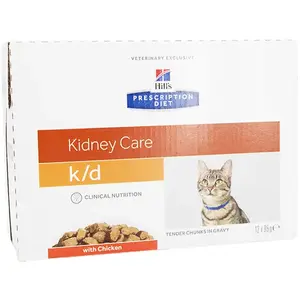 Comparateur de prix : Hill's Prescription Diet k/d Kidney Care - Croquettes pour Chat - au Poulet