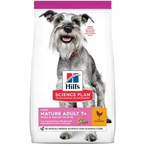 Comparateur de prix : Hill's Science Plan Canine Adult light Small & Mini Poulet