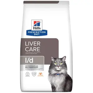 Comparateur de prix : HILL'S Prescription Diet l/d Liver Care au Poulet - Croquettes pour chat
