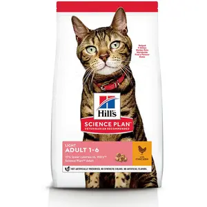 Hill's Science Plan Feline Light Adult Chicken | 1,5 kg pas cher