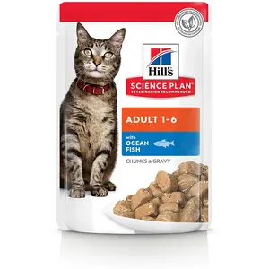 12x85g Adult 1-6 Optimal Care poisson de mer Hill's Science Plan - Nou... pas cher