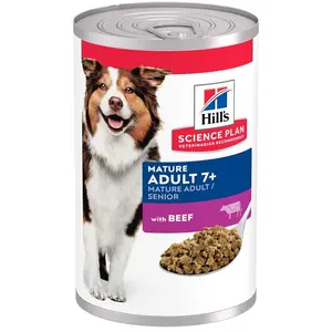 Hill's Science Plan Mature Adult 7+ pour chien - boeuf (6 x 370 g)