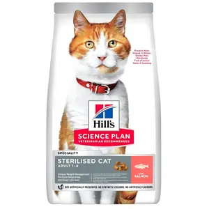 Hill's Science Plan Adult Sterilised saumon pour chat pas cher