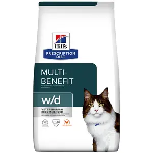 Hills Hill's Prescription Diet w/d Feline Multi-Benefit | 3 kg pas cher