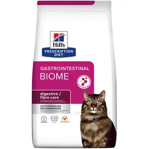 Comparateur de prix : 3kg Gastrointestinal Biome Hill's Prescription Diet - Croquettes pour chat