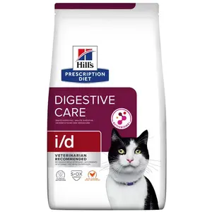 Comparateur de prix : Hill's Prescription Diet i/d Feline Digestive Care Chicken | 1,5 kg