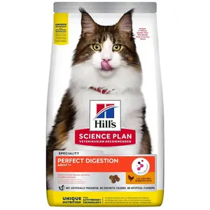 7kg Adult Perfect Digestion poulet Hill's Science Plan - Croquettes po... pas cher