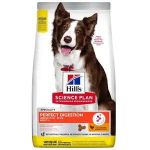14kg Adult Perfect Digestion Medium Hill's Science Plan - Croquettes p...