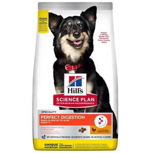 Hills 3kg Adult Perfect Digestion Small & Mini Hill's Science Plan - Croquet... pas cher