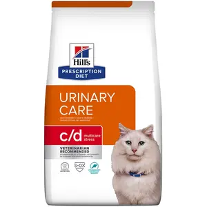 Hills 3kg c/d Multicare Stress Urinary Care, poisson Hill's Prescription Die... pas cher
