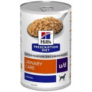Comparateur de prix : Hill's Prescription Diet u/d Urinary Care pour chien - 12 x 370 g