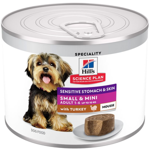 Hill's Science Plan Sensitive Stomach & Skin Small & Mini Mousse pour ... pas cher