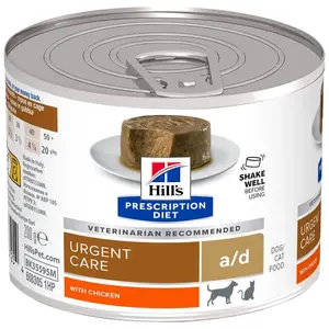 Hill's Prescription Diet a/d Urgent Care poulet pour chien et chat - 12 x 200 g pas cher